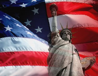 Travelling in America Vertical